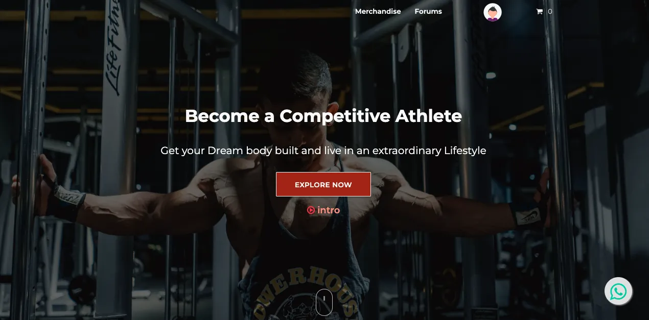 Jansher JR fitness website
